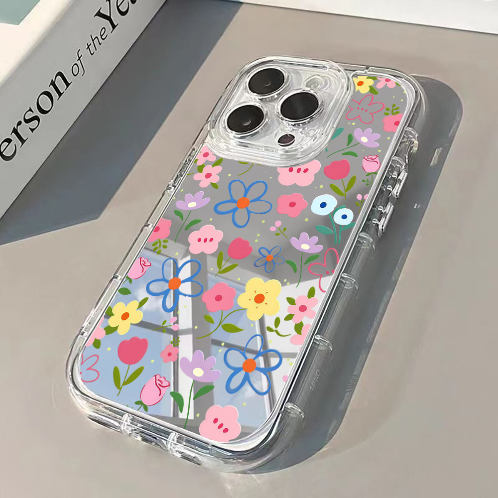 Phone Accessories To Sell - جراب هاتف بتصميم زهور على الطراز