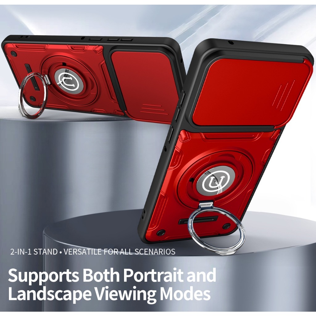 360 °   غطاء هاتف مع حامل حلقي - مراجعة Phone Kickstand Ring وسعره