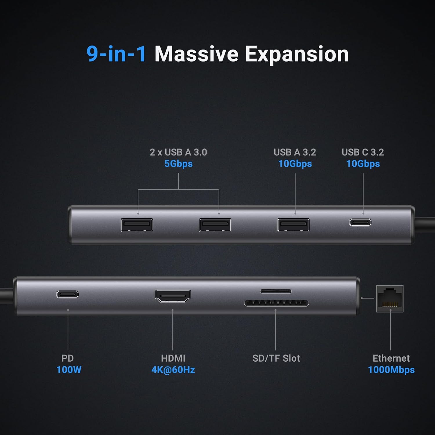 UGREEN Revodok Pro 109 USB C H - مراجعة Usb C Hub وسعره