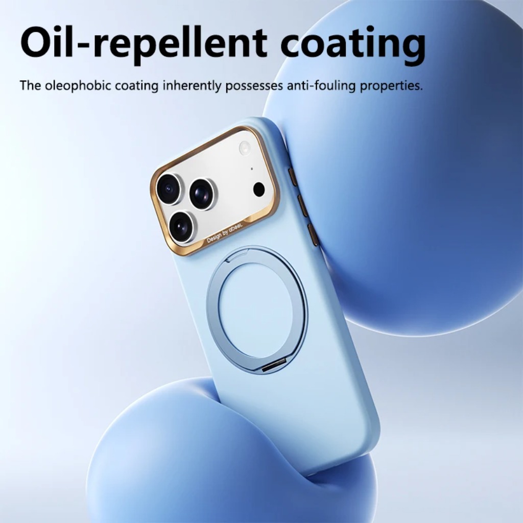    غطاء هاتف سيليكون مع حامل  - مراجعة Phone Kickstand Ring وسعره