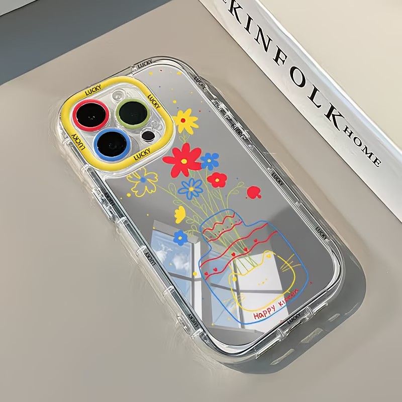 غطاء هاتف ناعم بتصميم مرآة على - مراجعة Phone Accessories To Sell وسعره