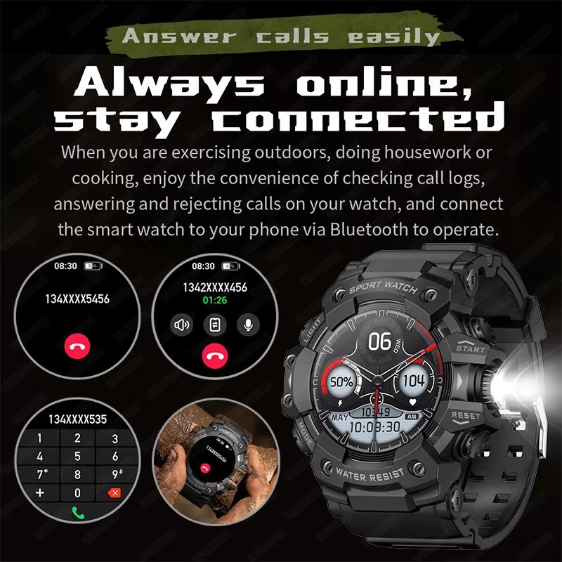 ساعة ذكية رياضية 2026 مقاومة ل - مراجعة Phone Zone Accessories & Repair Lake Charles La وسعره