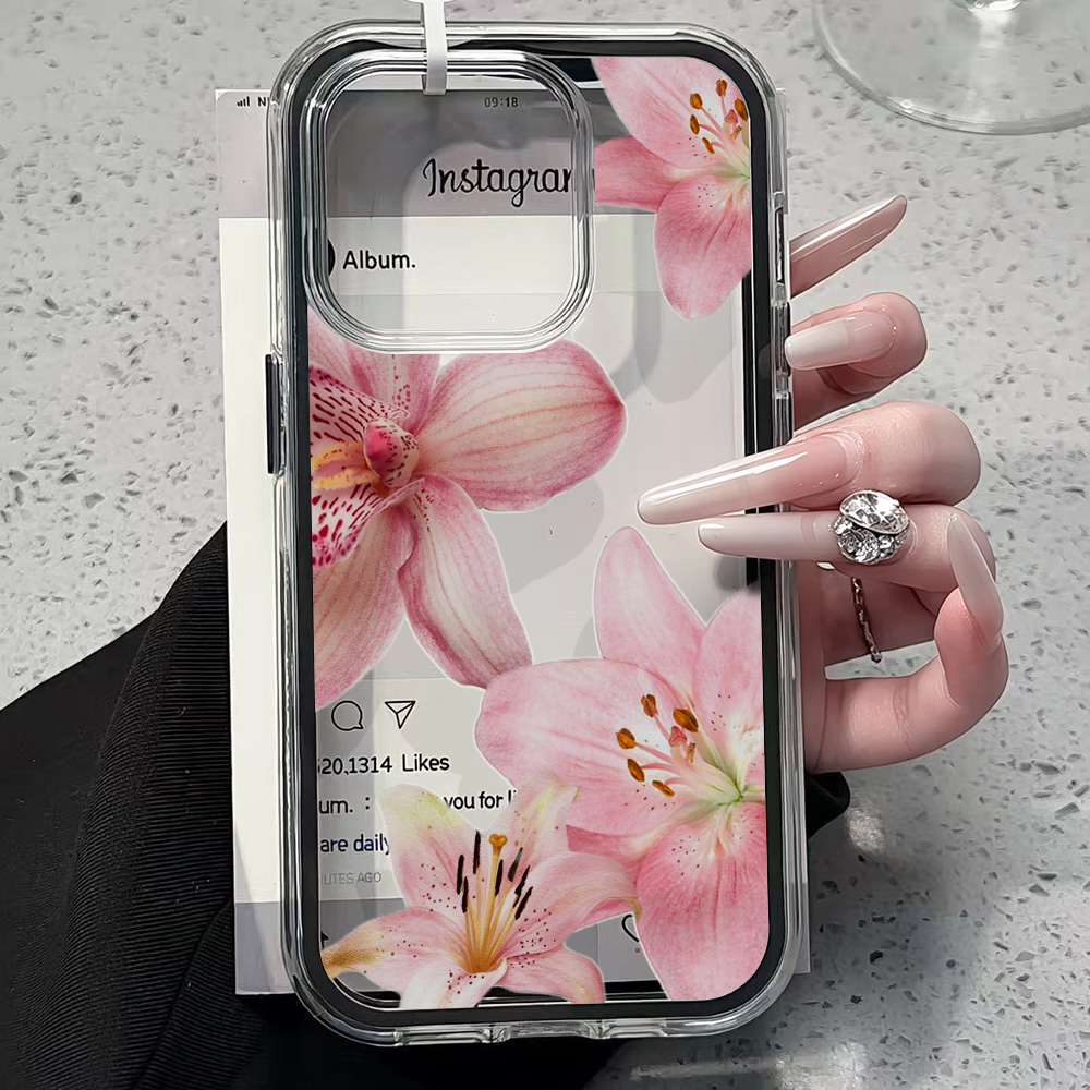 غطاء هاتف شفاف بتصميم زهرة الز - مراجعة Phone Accessories To Sell وسعره