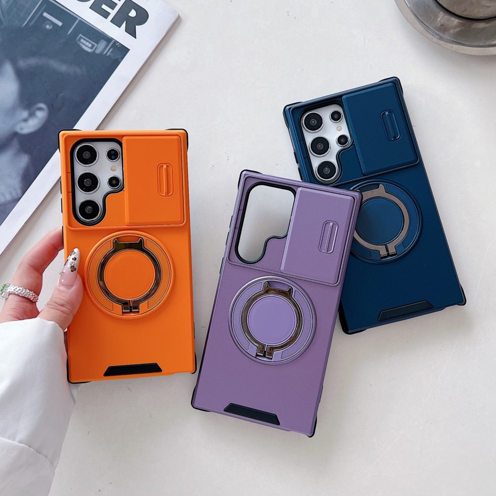 غطاء حامل مغناطيسي لهواتف سامس - مراجعة Phone Kickstand Ring وسعره
