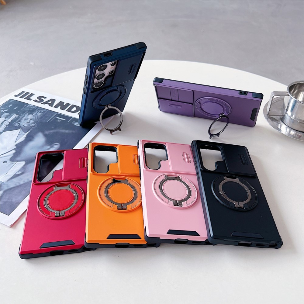 غطاء حامل مغناطيسي لهواتف سامس - مراجعة Phone Kickstand Ring وسعره