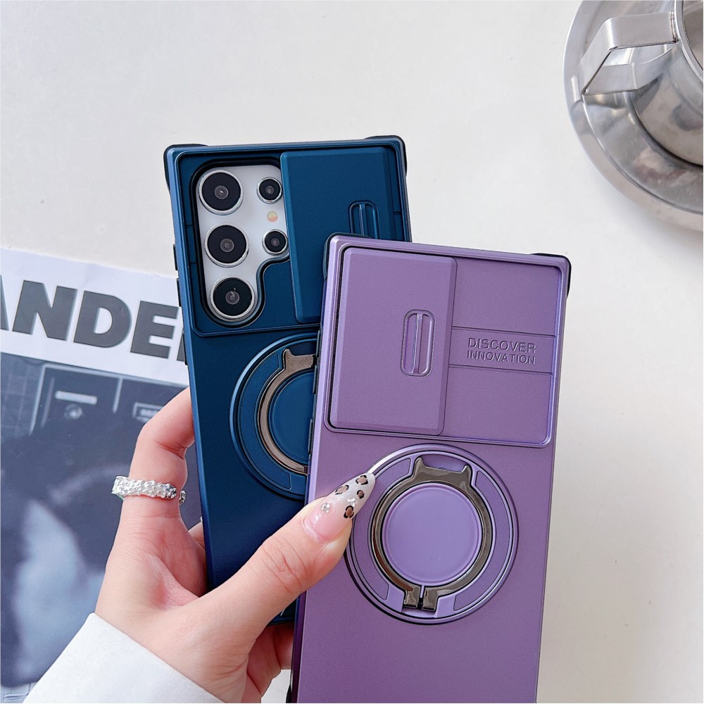 غطاء حامل مغناطيسي لهواتف سامس - مراجعة Phone Kickstand Ring وسعره