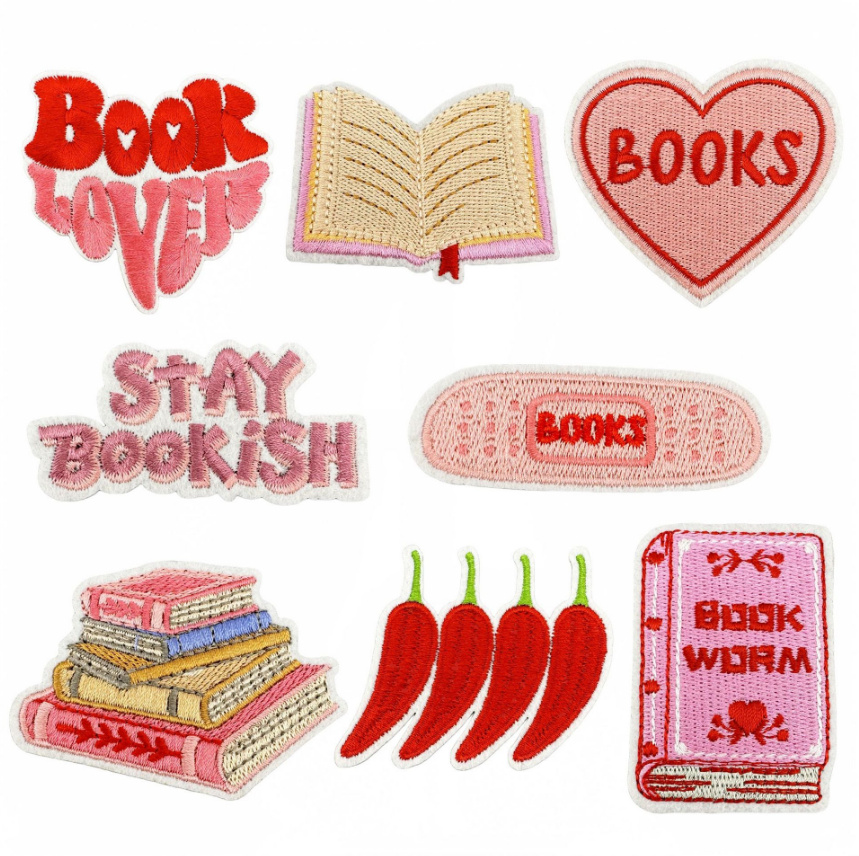 10 قطعة كتب الحديد على خياطة ع - مراجعة Phone Accessories Pictures وسعره