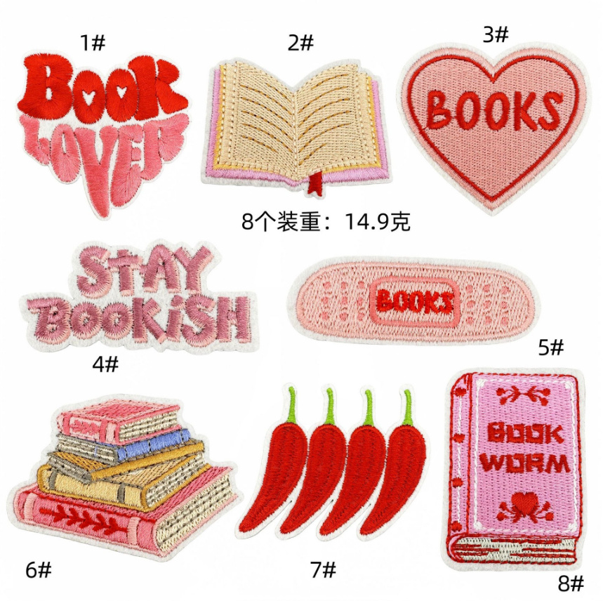 10 قطعة كتب الحديد على خياطة ع - مراجعة Phone Accessories Pictures وسعره