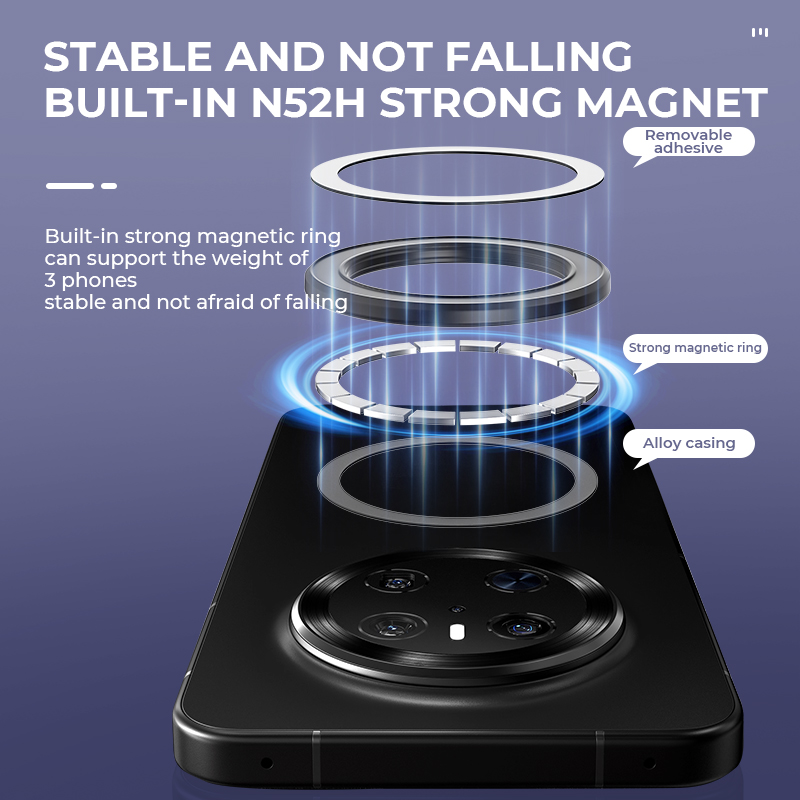 ل Magsafe حامل هاتف حلقي مغناط - مراجعة Phone Kickstand Ring وسعره