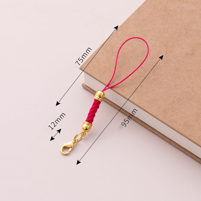 10 قطع من سلاسل المفاتيح الذهب - مراجعة Phone Accessories Chain وسعره